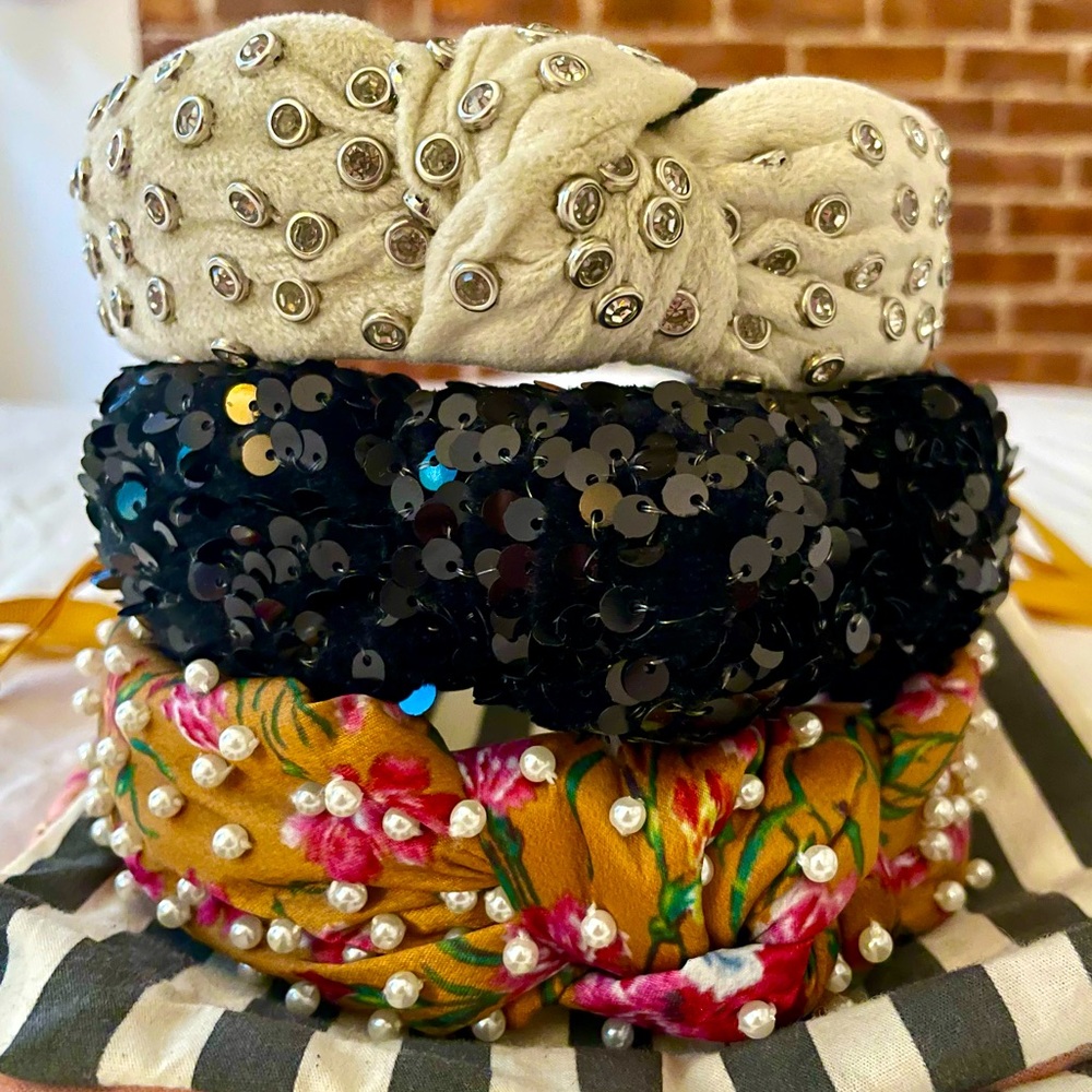 Lele Sadoughi Headband Trio Bundle